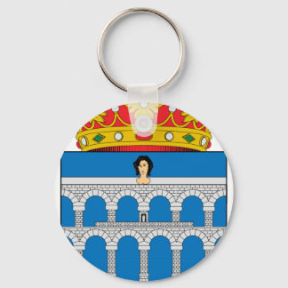 Segovia (Spain) Coat of Arms Key Ring