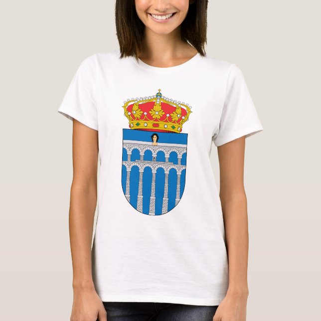 Segovia (Spain) Coat of Arms T-Shirt (Front)