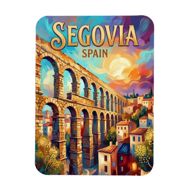 Segovia Spain Magnet (Vertical)