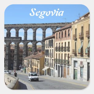 Segovia, Spain Square Sticker