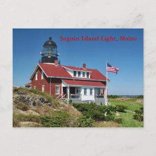 Seguin Island Light, Maine Postcard