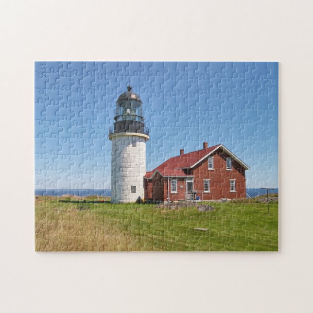 Seguin Island Lighthouse Jigsaw Puzzle (Horizontal)