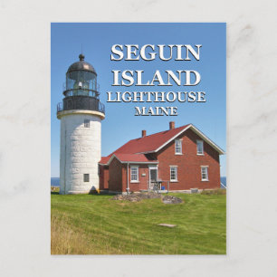 Seguin Island Lighthouse, Maine Postcard