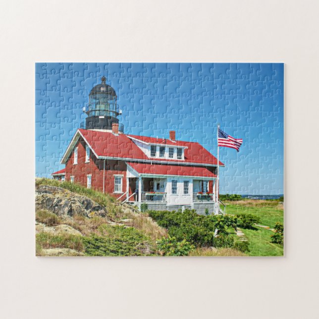 Seguin Island Lighthouse, Maine Puzzle (Horizontal)