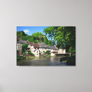 Segur-le-Chateau in France canvas print