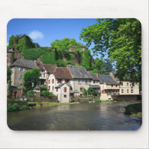 Segur-le-Chateau in France mousepad