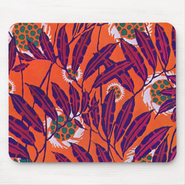 Séguy’s Art Deco Floral Mouse Mat (Front)