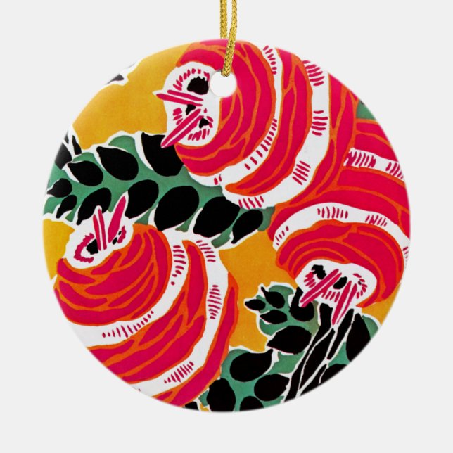 Seguy's Art Deco #10 at Emporio Moffa Ceramic Tree Decoration (Front)