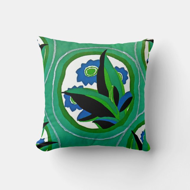 Seguy's Art Deco #11 at Emporio Moffa Cushion (Front)