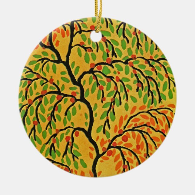 Seguy's Art Deco #1 at Emporio Moffa Ceramic Tree Decoration (Front)