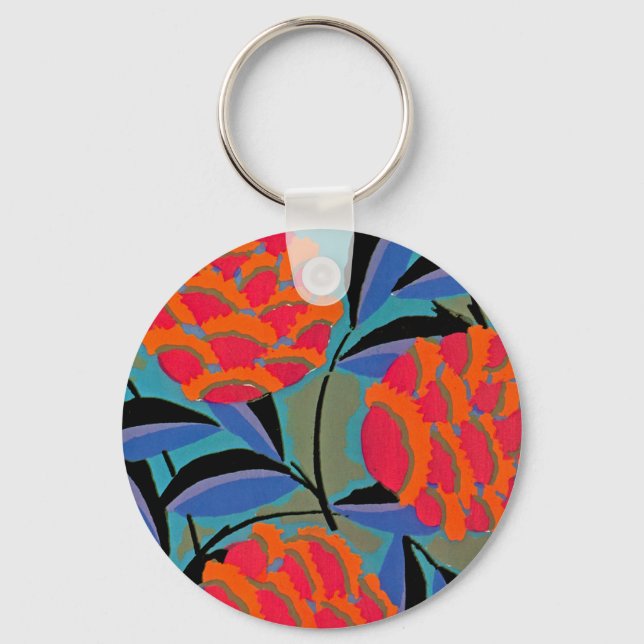 Seguy's Art Deco #2 at Emporio Moffa Key Ring (Front)