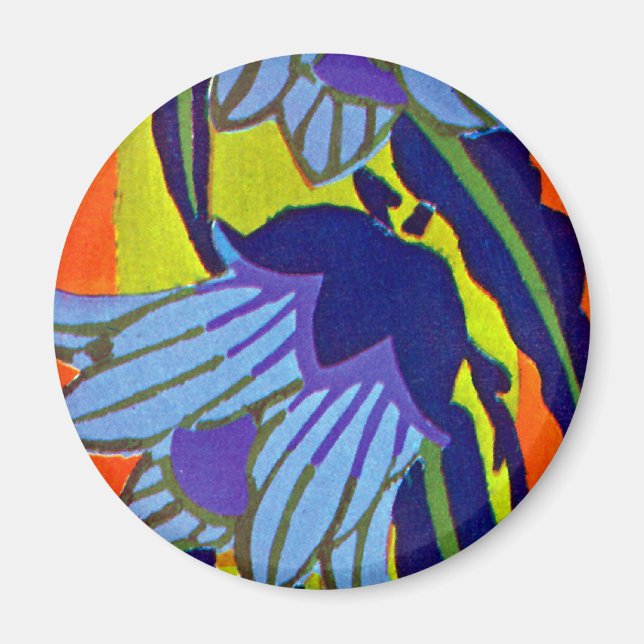 Seguy's Art Deco #4 at Emporio Moffa Magnet (Front)