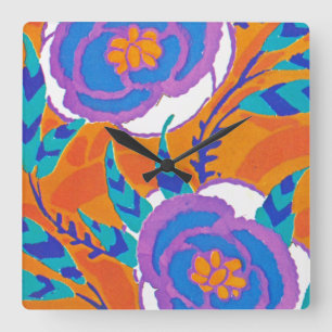 Seguy's Art Deco #5 at Emporio Moffa Square Wall Clock