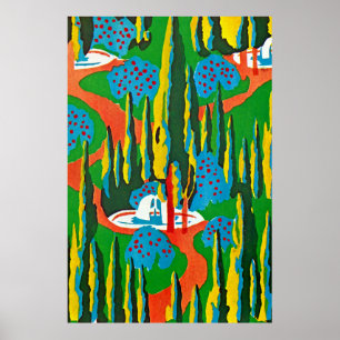 Seguy's Art Deco #6 at Emporio Moffa Poster