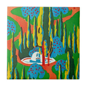 Seguy's Art Deco #6 at Emporio Moffa Tile