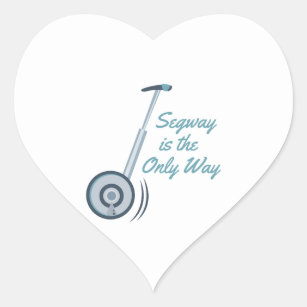 Segway Heart Sticker