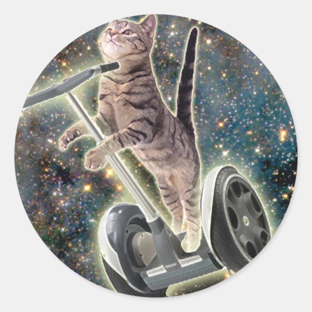 Segway Kitty Classic Round Sticker (Front)