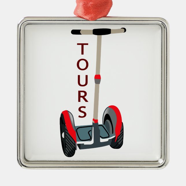 SEGWAY TOURS METAL TREE DECORATION (Front)