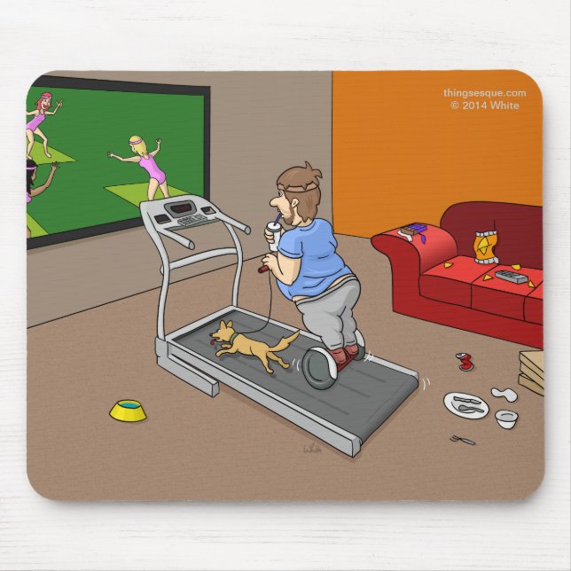 Segway Workout Mousepad (Front)