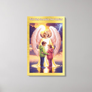Sei Beschützt und Behütet Canvas Print
