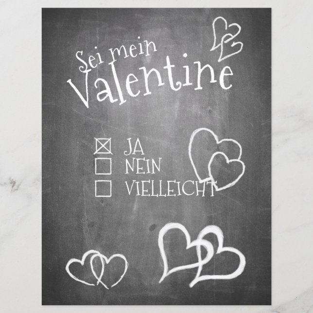 Sei mein Valentine (Front)
