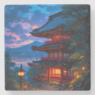 Seichi no Yoru (Sacred Night) Stone Coaster