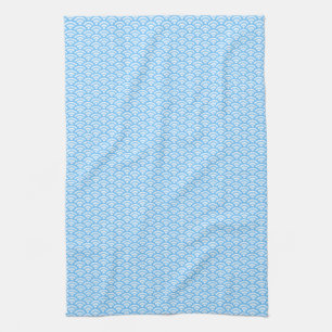 seigaiha(blue01) tea towel