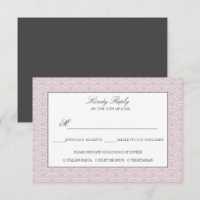 Seigaiha | Dusty Rose Japanese wave menu option