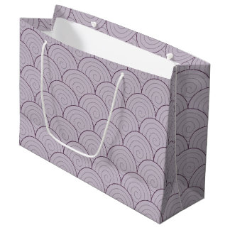 Seigaiha Japanese Wave Large Gift Bag