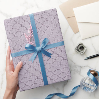 Seigaiha Japanese Wave Wrapping Paper