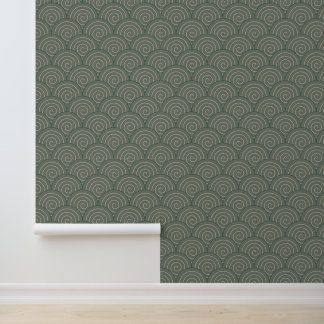 Seigaiha Pattern Wallpaper