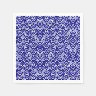 Seigaiha wave napkin