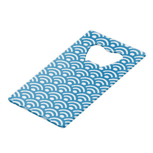 Seigaiha, Waves, Japanese, Blue and White