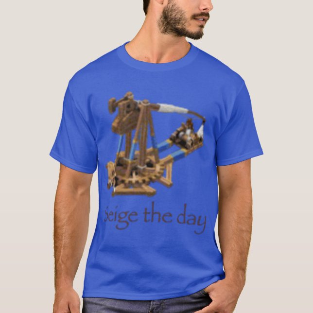 Seige the day Age of Empires T-Shirt (Front)