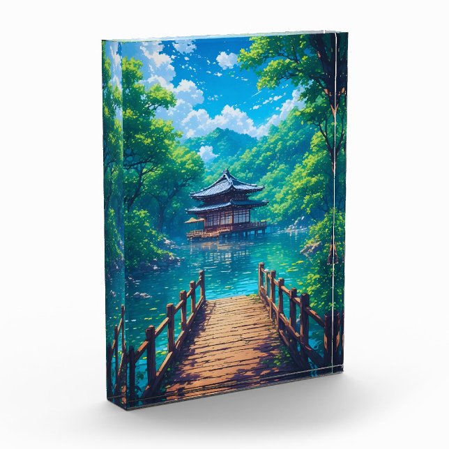 (Seijaku no Kohan) -  Lakeside Serenity Photo Block (Left)