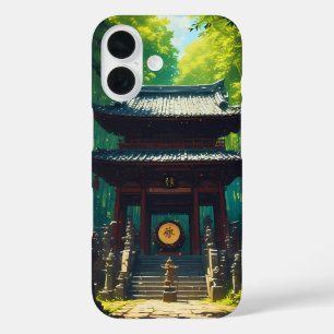 "Seijaku no Mon" – Gate of Tranquility iPhone 16 Case
