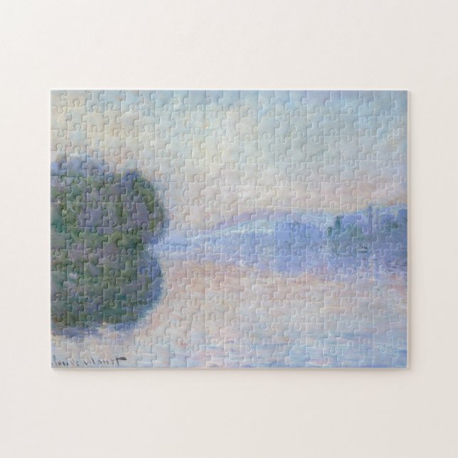 Seine near Vernon Monet Fine Art Jigsaw Puzzle (Horizontal)