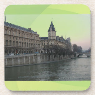 Seine River Cork Coaster