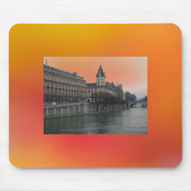 Seine River Mouse Mat (Front)