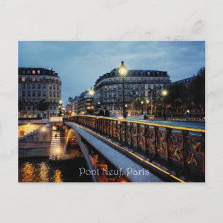 Seine Scene Postcard
