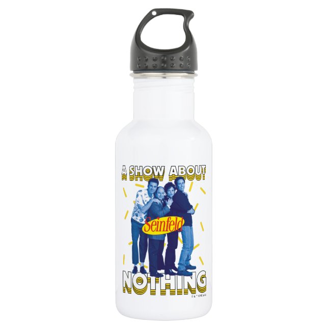 Seinfeld | A Show About Nothing 532 Ml Water Bottle (Front)