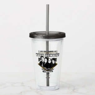 Seinfeld Are You Master of Your Domain? Acrylic Tumbler