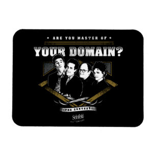 Seinfeld Are You Master of Your Domain? Magnet