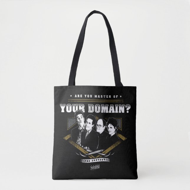 Seinfeld | Are You Master of Your Domain? Tote Bag (Front)