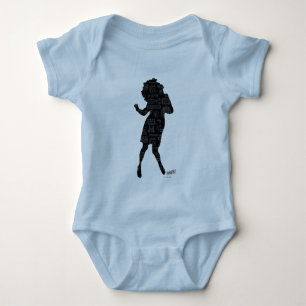 Seinfeld   Elaine Dance Silhouette Baby Bodysuit
