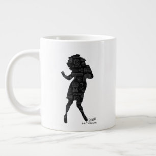 Seinfeld Elaine Dance Silhouette Large Coffee Mug