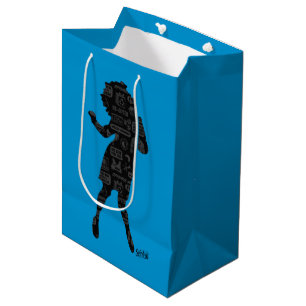 Seinfeld   Elaine Dance Silhouette Medium Gift Bag