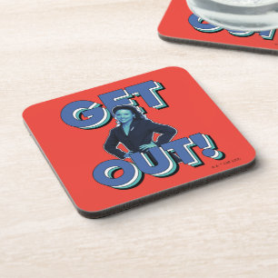 Seinfeld Elaine - Get Out! Coaster