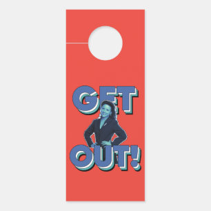 Seinfeld Elaine - Get Out! Door Hanger
