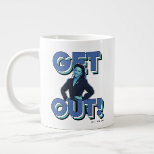 Seinfeld Elaine - Get Out! Large Coffee Mug